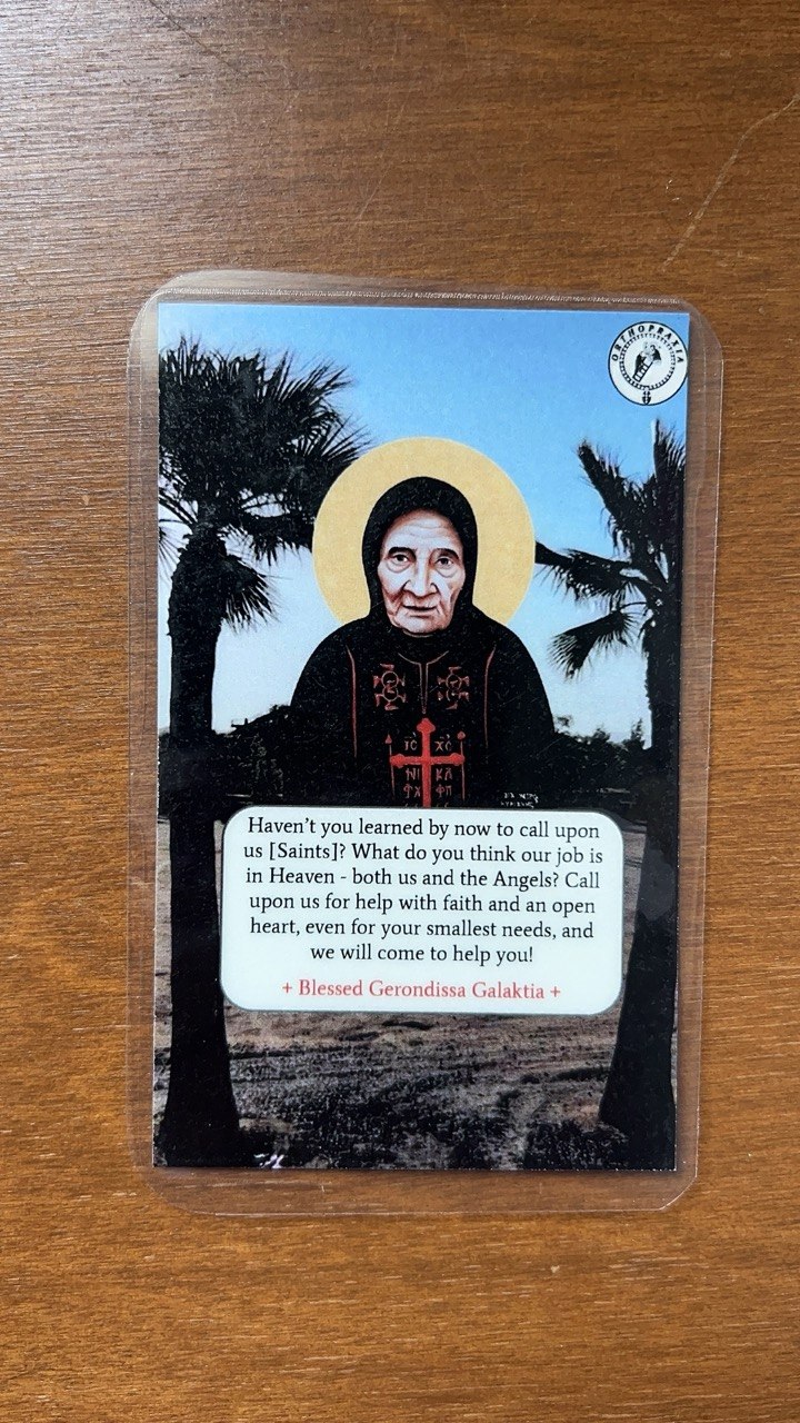 Blessed Galactia Icon Card