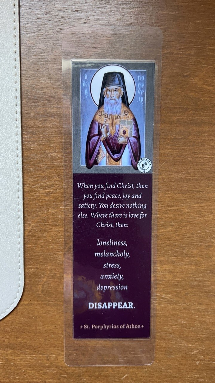 St. Porphyrios Bookmark